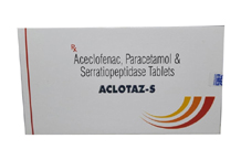  	franchise pharma products of Healthcare Formulations Gujarat  -	tablets aclotaz-s.jpg	